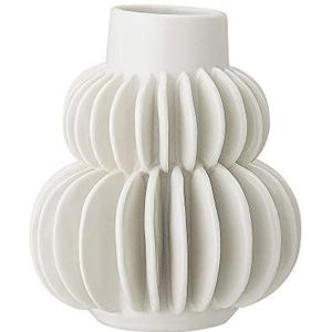 Bloomingville Vaas, wit, keramiek