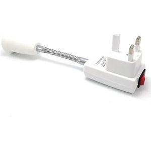 Universele flexibele buis E27 naar EU VK VS AU stekker lamphouder converter Australië roterende LED-lampvoet met(E27 to Uk)