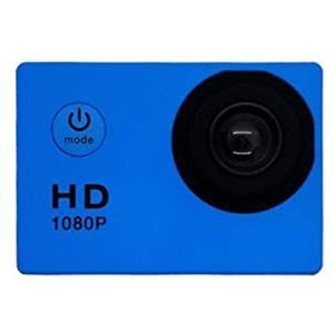 Nieuwe Action Camera Ultra HD, 1080P 32 GB 1.5 -inch Lcd Display, waterdichte helm DV Video, opnamecamera's sport cam hoge kwaliteit(Color:Blue)