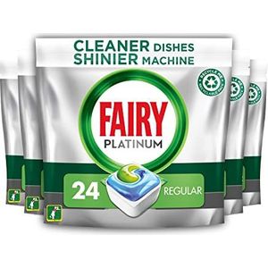Fairy Platinum Alles-in-één vaatwastabletten bulk, 120 tabletten (24 x 5), origineel, met anti-saaie technologie en spoelhulpwerking