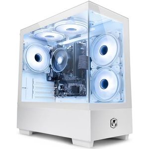 Vibox I-51 Gaming PC Wit • AMD Ryzen 3 3200G 4,0 GHz • Radeon Vega 8 • 16 GB RAM • 500 GB NVMe SSD • Windows 11 • WiFi