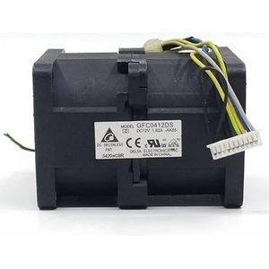 For For Chassis, 1.82A, 25.63 CFM Airflow, 13500 RPM, Long-lasting 50,000 Hours GFC0412DS -AK65 4cm 12V Server Fan - Axial Fan LMNCBVYA