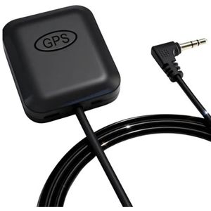Actieve GPS-antenne voor de auto, 3 m, RG174-stekker, 3,5 mm, GPS-antenne met magnetische voet voor GPS-navigatiesysteem voor auto, 28 dB
