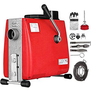 VEVOR - GDSTJ2501 - Elektrische Ontstopper - Rood