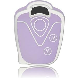 Autosleutel beschermhoes Tpu Keycase 2 Knoppen Afstandsbediening Protector Cover Sleutelhanger Houder Auto Accessoire Voor Proton Voor Wira 415 416 Voor Persona Sleutel Shell(9)