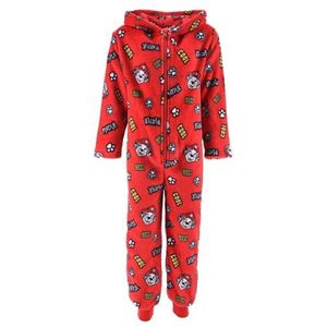 Paw Patrol Jongenspyjama jumpsuit overall pyjama, rood, 98