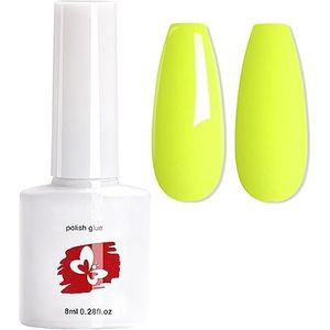 Neon Gel Nagellak - Levendige Lente Zomer Gellak Loswekende UV LED Gel Nagellak for Thuis DIY Manicure Nail Art