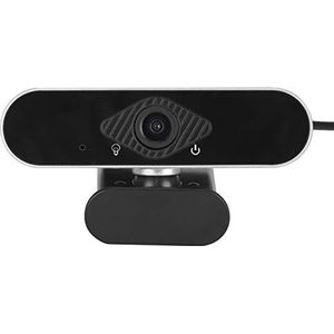 Webcamera, 1080P ingebouwde microfoon USB-computercamera, 1920X1080 voor conferenties Zoom/Skype Live-uitzending Teams Online lesgeven