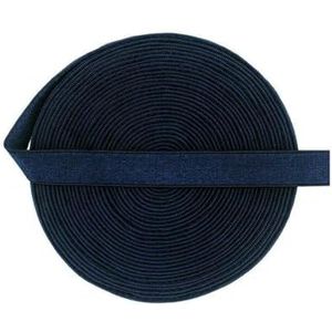 2 5 10 Yard 3/8"" 10mm Glanzend Nylon BH-band Elastische Spandex Satijnen Band Schouderband Ondergoed Lingerie Naaiwerk Trim-Marineblauw-10mm-10 Yards