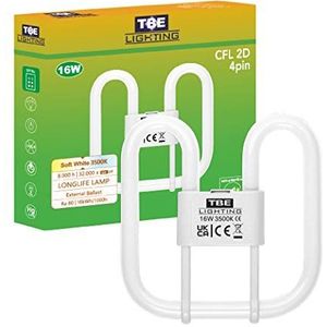 TBE Lighting - Compacte Fluorescentielamp - Koud Wit - 28 W - 4-polig - GR10Q-fitting - 1-pack
