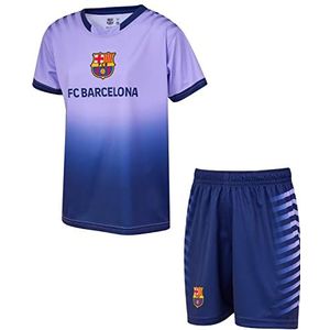 Fc Barcelone Barca shirt + shorts – officiële collectie, maat kinderen, jongens, 10 jaar, Blauw, 10 Jaar