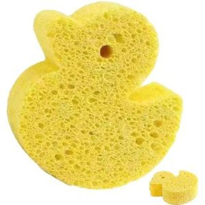 Babybadspons | houtpulpspons Body Wash Scrubber | Dode huidverwijderaar Leuke Body Scrubber Douchespons Bad Wrijf voor Kinderen Baby Peuter Kinderen