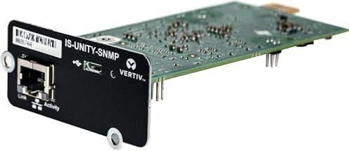 Vertiv - IS-UNITY-SNMP - Netwerkkaart - Zwart - Ethernet Interface