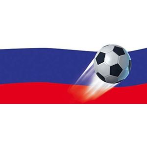 1art1 Voetbal XXL Poster Russia Country Flag Affisch Plakkaat 120x80 cm