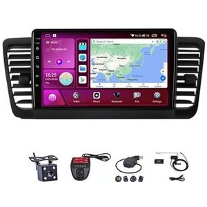 Android Touch Screen Car Stereo 10 Inch Car Stereo Radio Plug And Play Autotoebehoren Autoradio met Bluetooth En Navigatie En Achteruitrijcamera Voor Subaru Outback 3 Legacy 4 2003-2007(M300S 4G+WIF