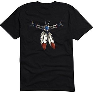 Pinkelephant - T-shirt heren - misc1 Amerikaans veilig indianen 6