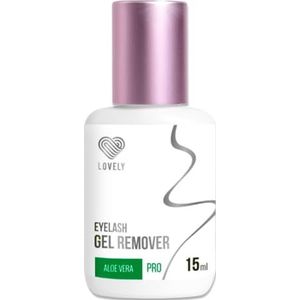 Remover Gel Wimpers | Wimperverlenging Verwijderaar | Wimperverlenging | LOVELY (15ml), Geur: Aloë