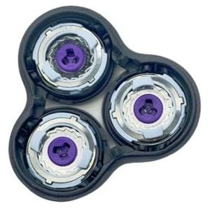 SH98 Vervangende scheerkop, compatibel voor Philips Norelco, SP9880 SP9860 SP9861 SP9863 SP9820, bovenste helft scheermesje (grijs)