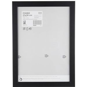 IKEA Fotolijst Fiskbo fotolijst in 21x30cm - zwart