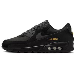 Nike Schoenen Air Max 90 Code Hm0628-001, zwart, geel, wit, 41 EU