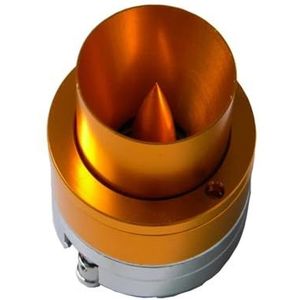 Tweeter auto Tweeters voor auto I KEY KOPEN 1pc 2 Inch 58 mm 120 W 4 Ohm Gouden Hoorn Luidspreker Tweeter Auto Audio Hifi Systeem KTV Box Tweeters Onderdelen