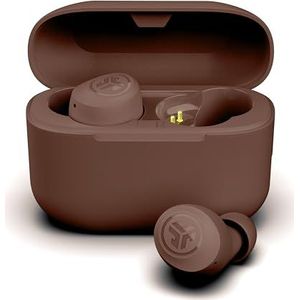 JLab Go Air Tones+ True Wireless Oordopjes, Bluetooth Draadloze Hoofdtelefoon en 35+H speeltijd, oplaadstation, Microfoon, JLab App en de Kleinste Pasvorm Ooit, Tone 4975