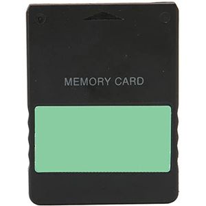 High Speed ​​Game Geheugenkaart, FMCB V1.966 Ame Console Externe Datakaart met McBoot Compatibel met , Console Games Accessoires(8 MB groene sticker)