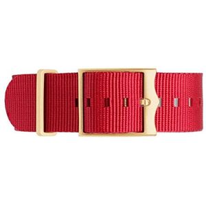 Horlogebandjes voor mannen en vrouwen, horlogeband Militaire nylon ademende horlogeband 22 mm horlogeband Vervanging van horlogebandaccessoires (Color : Type 9, Size : 22mm)