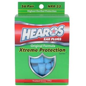 Hearos, Oordopjes Xtreme Protection Serie blauw 56 paar