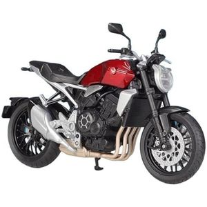 Motorfiets Miniatuur Voertuig 1:12 Voor HONDA CB1000 R Model Auto Simulatie Legering Metalen Speelgoed Motorfiets Kinder Speelgoed Schaalmodel(Rood)