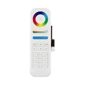 QQBVJADQI De FUT089 Touch Afstandsbediening 2.4G RF 8 Zones RGB CCT Geschikt voor CCT RGB RGBW RGB + CCT Monochrome Lampen of LED Strip Series (Kleur: FUT089 Wit)