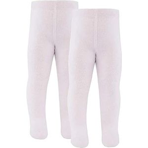 inibini 2-pack babymaillot/kindermaillot uni, 2 katoenen maillots voor meisjes en jongens, MADE IN EUROPE, wit, maat 86-92