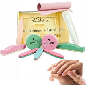 GASHIO - P. Shine - Japanse Manicureset - Voor Nagelregeneratie en Versterking van de Nagelplaat