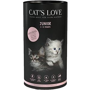 Cat's Love Junior droogvoer met gevogelte voor kittens, 1 kg