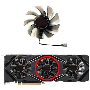 Vervangende ventilator voor GALAX, GeForce, RTX2070, 2080, 2080ti SG Edition grafische kaart(Middle fan)