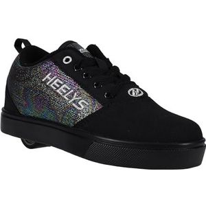 Heelys Pro 20 Emb Wielen Hak Schoen, Zwart Iriserend, 7 UK