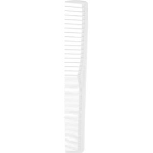 Plastic haarkam speciale antistatische styling haarsnit kapperskam voor salon (wit)