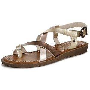 Blowfish Malibu Dames Devon 3 Sandaal, Goud/Rose Goud, 9 UK, Goud Rose Goud, 42 EU