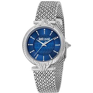 Just Cavalli dames horloge - JC1L237M0045, Blauw, Modern