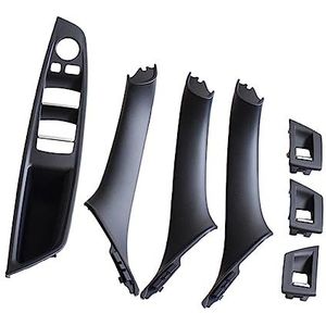 Auto interieurdeurgrepen Voor BMW 5 Serie F10 F11 520D 525D 530D 535I LHD Auto Interieur Deurgreep Aanpasbaar Zwart