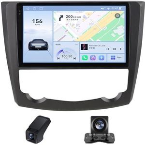 Android14 2Din Autoradio geldt voor Renault Kadjar 2015-2017 Ingebouwd CarPlay/Android auto/DSP-processor/GPS-navigatie/RDS-radio-Bluetooth 9 Duim Touch screen/Stuurbediening(C30Plus)