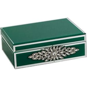 Sieradendoos Sieradenorganizer Acryl Fluwelen Sieraden Organizer Oorbel Ringen Kettingen Armbanden Sieraden Case Cadeau Voor Vrouwen Meisjes. Juwelendoos Sieradendoosje (Color : A, Size : 21x9x12cm