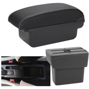 Middenarmsteun Voor Note Voor E&Power 2016-2022 Middenconsole Organizer Armleuningen Opbergdoos Armsteun Interieur Accessoires(03-c3 Black White Nousb)