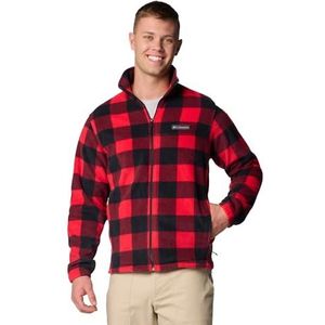 Columbia Steens Mountain Full Zip 2.0 Fleecejack heren Mountain Red Check Print L