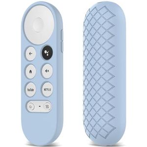 Generic Siliconen Beschermhoes Vervanging Zachte Afstandsbediening Beschermhoes Anti Verloren Cover Case Shockproof voor Google TV