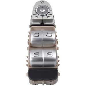 Voor MERCEDES E KLASSE W213 W238 Elektrische Raammechanisme Schakelaar Auto Accessoires 2139055103 A2139055103 Auto-drukknopschakelaars Schakelaars(Beige)