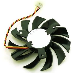 PLD08010S12H 12V 0.25A 75mm 3Wire 4Pin Fan For MSI N450GTS-MD1GD3 Graphics Card Cooling