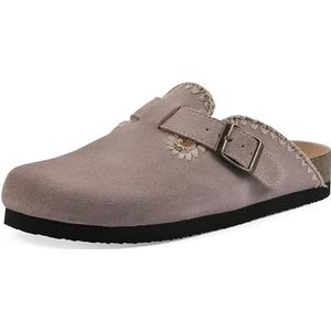 WHITE MOUNTAIN Bendees klomp voor heren, Luitenant Lavender Suede, 36 EU
