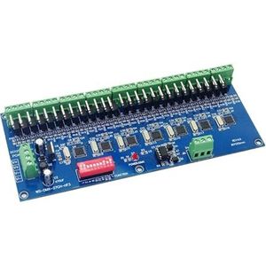 Decoder DMX512 27 kanaals DC12V-24V 27A XRL 3P LED Controller 2KHz vernieuwingsfrequentie lineair dimmen