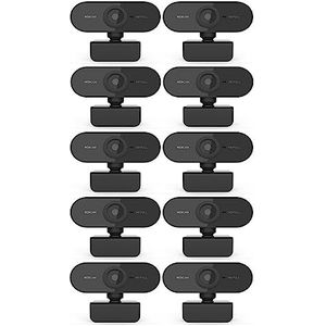 Webcams, Webcam 1080P HD Web Camera Met Microfoon USB Web Cam for PC Computer Laptop Live-uitzending Mini Camera for Conferenties, Live Streaming, Opname